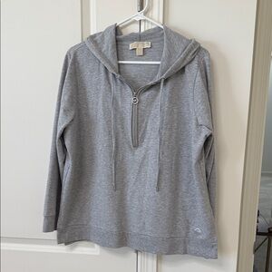 Michael Kors Gray Hoodie Sweatshirt